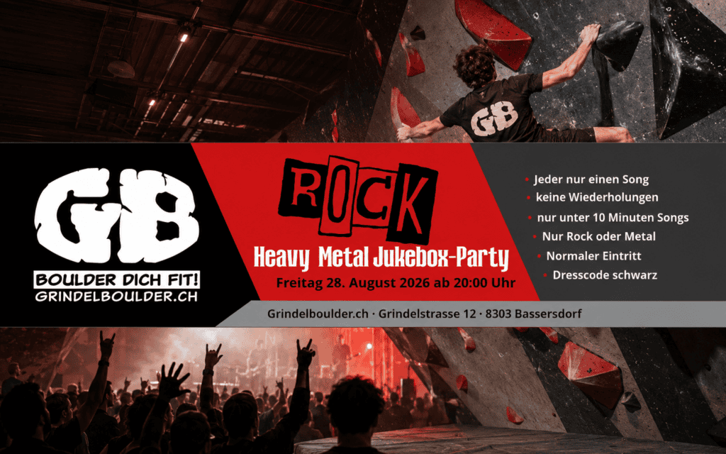 GB Rock Heavy Metal Jukebox-Party 28. August 2026
