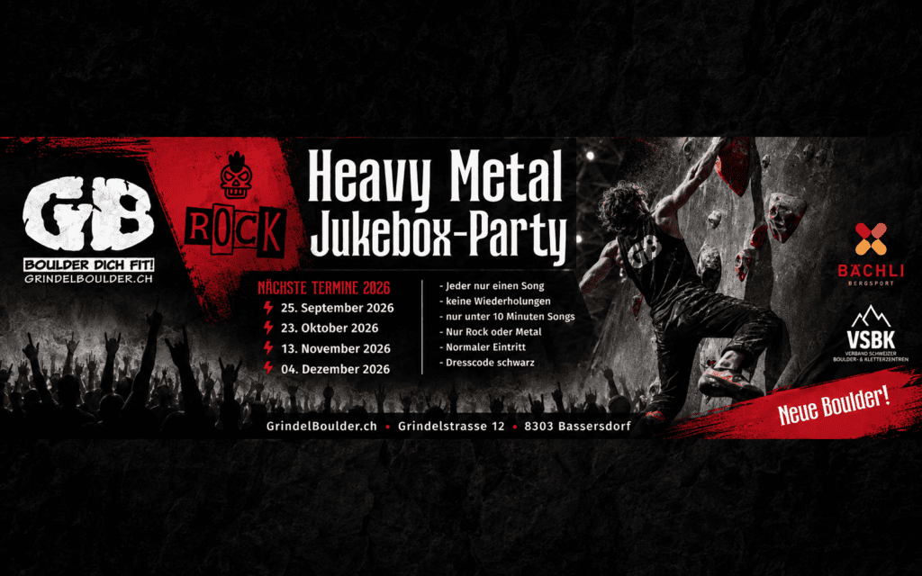 GB Rock Heavy Metal Jukebox-Party Herbst-Winter 2026